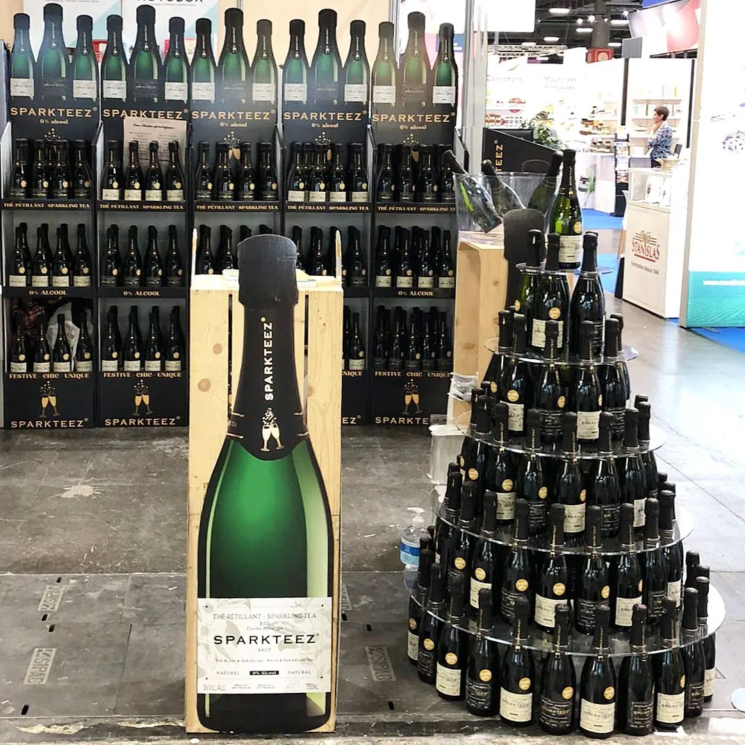 👀@natexpo 2023 🌱 the international organic fair here in Paris - 👋come meet the Sparkteez🥂🍾 team👌