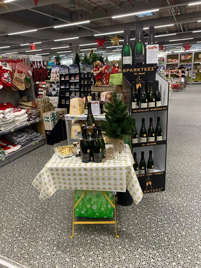 C’est parti pour une dégustation chez Truffaut à Bry sur Marne 🍾🥂